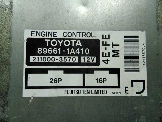 896611A410 TOYOTA Блок управления двигателем купить в Харьков