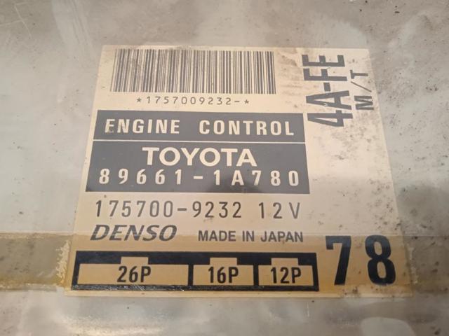TOYOTA 896611A780 Блок управления двигателем в наличии Ирпень