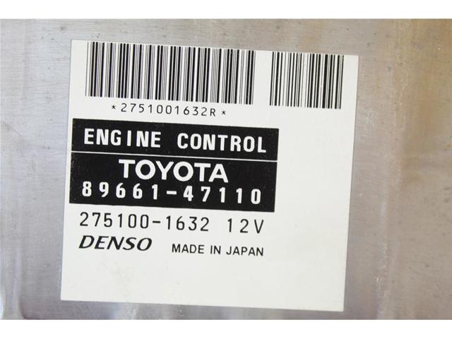 TOYOTA 8966147110 Блок управления двигателем в наличии Украина