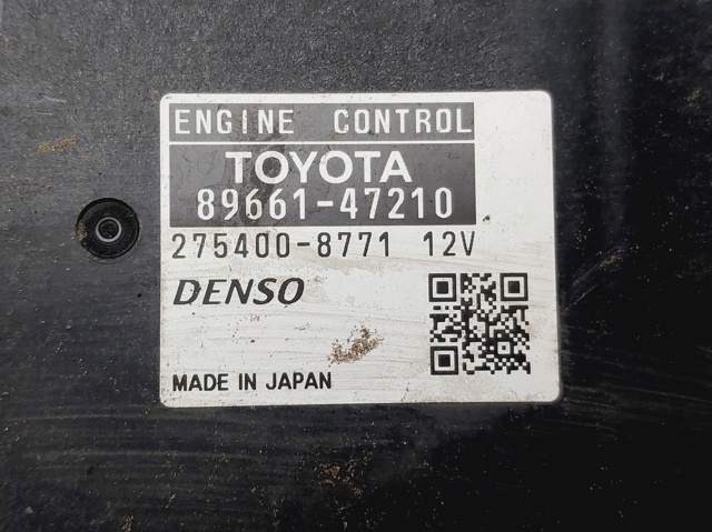 TOYOTA 8966147210 Блок управления двигателем в наличии Киев