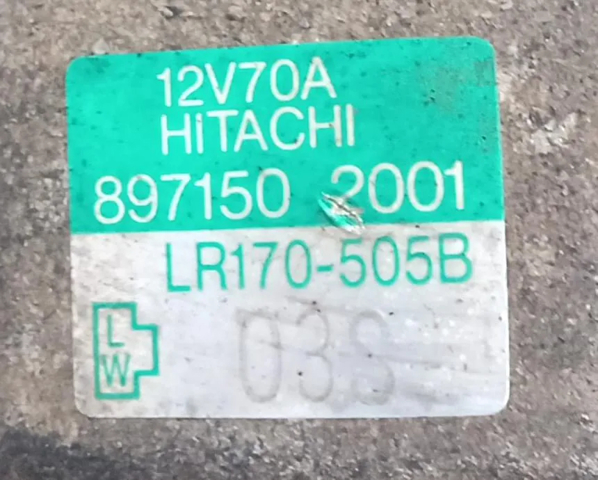 8971502001 OPEL Генератор купить в Киев