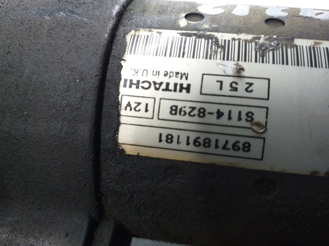 8971891181 OPEL Стартер купить в Ровно