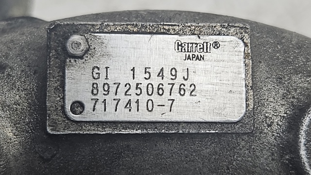 OPEL 8972506762 Турбина в наличии Ужгород