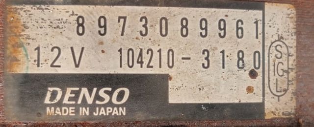 8973089961 RENAULT Генератор купить в Николаев