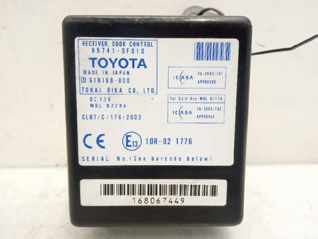 897410F010 TOYOTA Датчик бесключевого доступа двери (приемник ключа) купить в Черновцы
