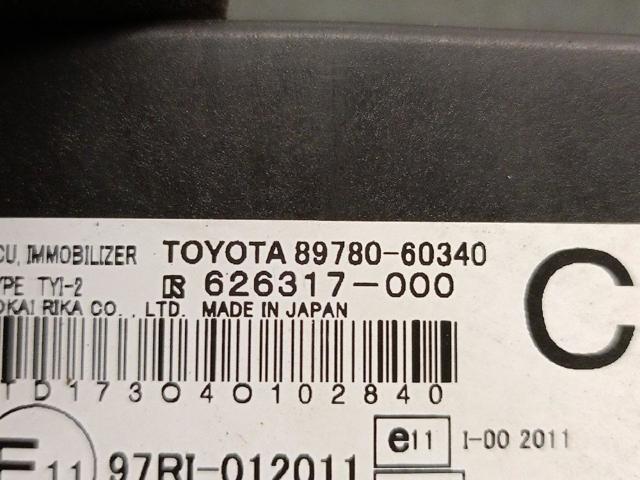 TOYOTA 8978060340 в наличии Ужгород