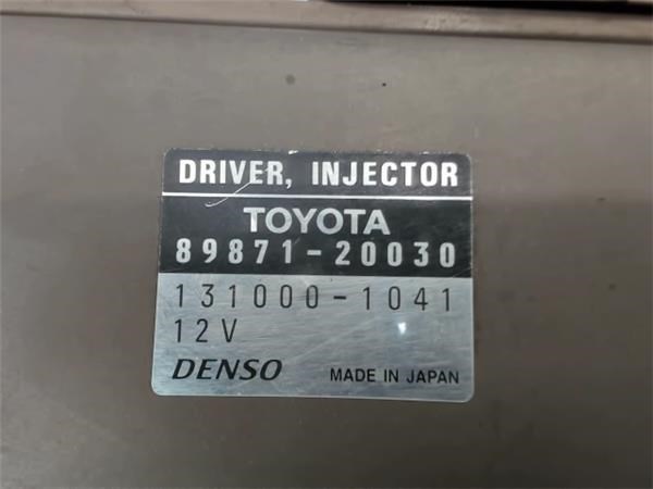 Unidade de controle para Toyota Corolla (E12) 2.0 D-4D 1CD-FTV 8987120030