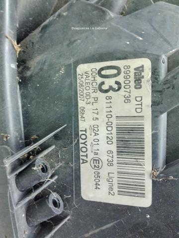 89900736 TOYOTA Фара правая купить в Львов