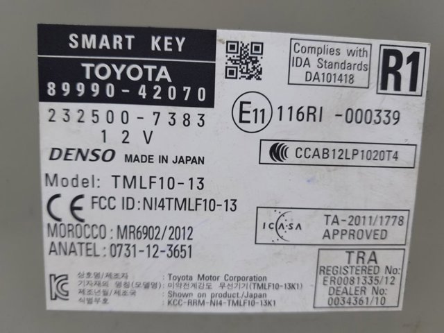 8999042070 TOYOTA купить в Чернигов