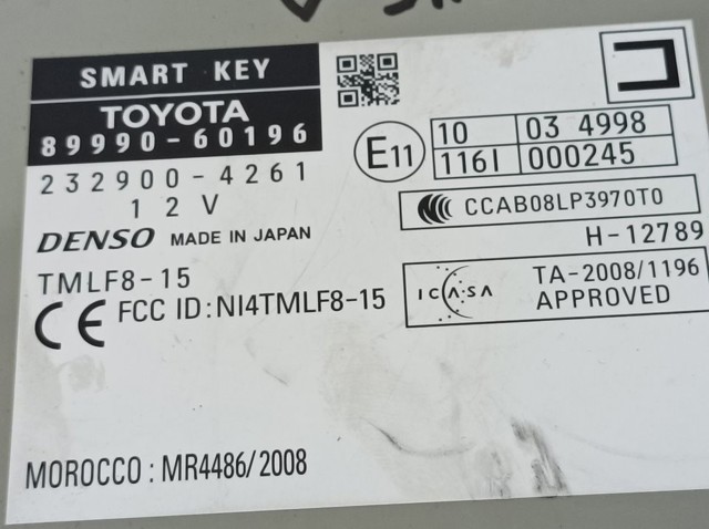 8999060196 TOYOTA купить в Харьков
