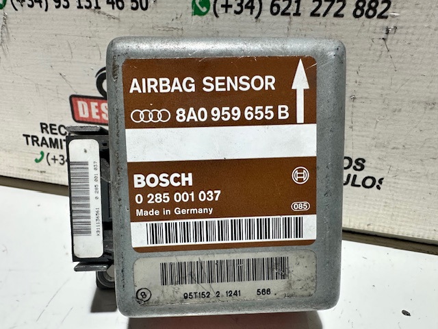 8A0959655B VAG Модуль-процессор управления подушкой безопасности (ЭБУ AIRBAG) купить в Полтава