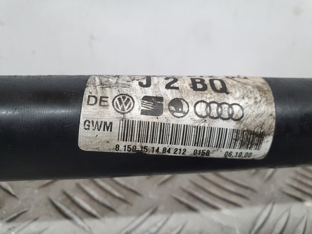 8D0407272BQ VAG Правая полуось купить в Запорожье