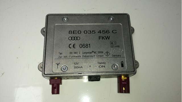 Amplificador de antena para Audi A6 (4F2,4F2) (2004-2011) 3.0 TDI Quattro BMK 8E0035456C