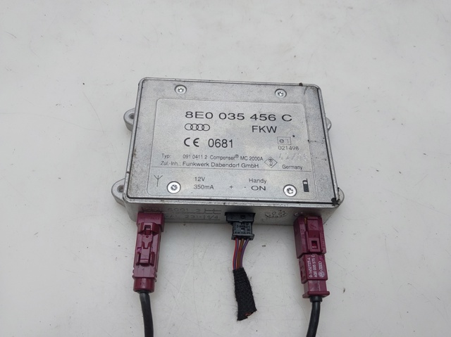 Módulo eletrônico para Audi A3 2.0 TDI 16V BKD 8E0035456C