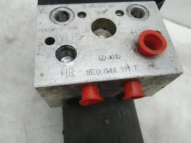 Unidade hidráulico de controlo ABS Audi A4 8E2