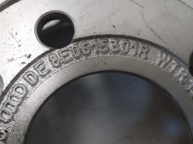 8E0615301R VAG Диск тормозной передний купить в Одесса