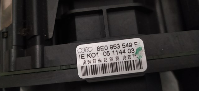 Sensor de ângulo de giro para Audi A4 (8E2,8E2) (2000-2005) 1.9 TDI AVF 8E0953549F