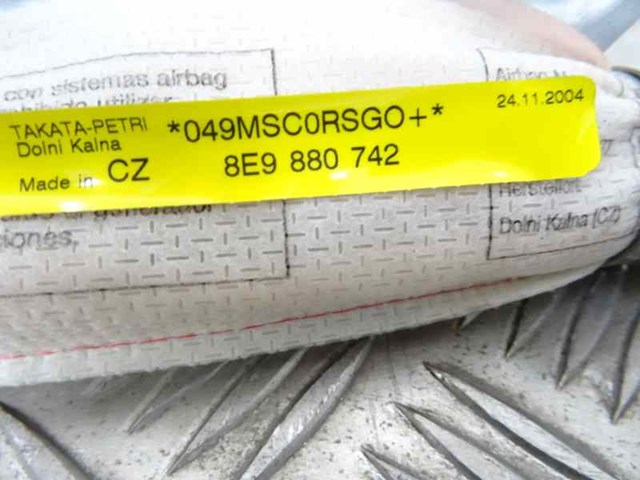 8E9880742 VAG Подушка безопасности (AIRBAG) шторка боковая правая купить в Каменское