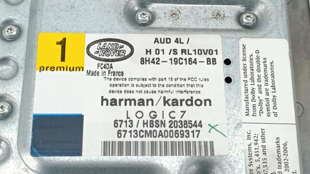 8H4219C164BB LAND ROVER Усилитель звука аудиосистемы купить в Украина