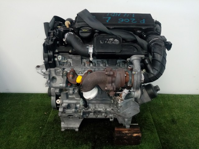 Motor completo para peugeot 206 fastback (2a/c) (2006-2007) 1.4 hdi eco 70 8hx 8HX
