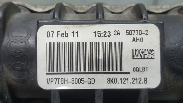8K0121212B Радиатор охлаждения двигателя дополнительный купить Украина