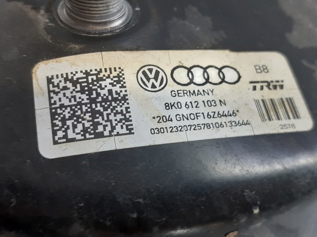 Reforçador dos freios a vácuo Audi A4 8K2