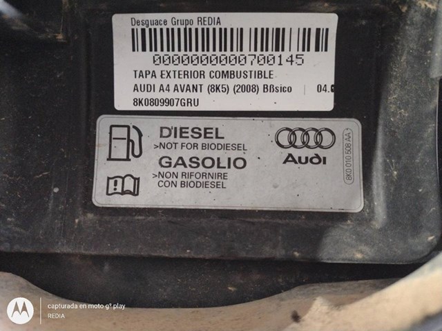 VAG 8K0809907GRU Лючок бензобака в наличии Ирпень