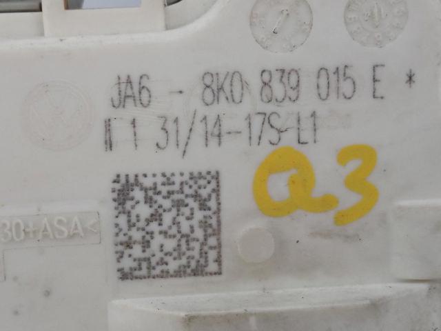 8K0839015E Замок двери задней левой купить Николаев