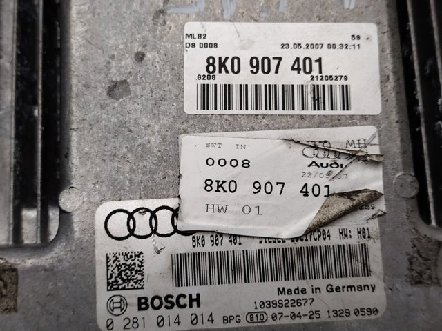8K0907401 Блок управления двигателем купить Тернополь