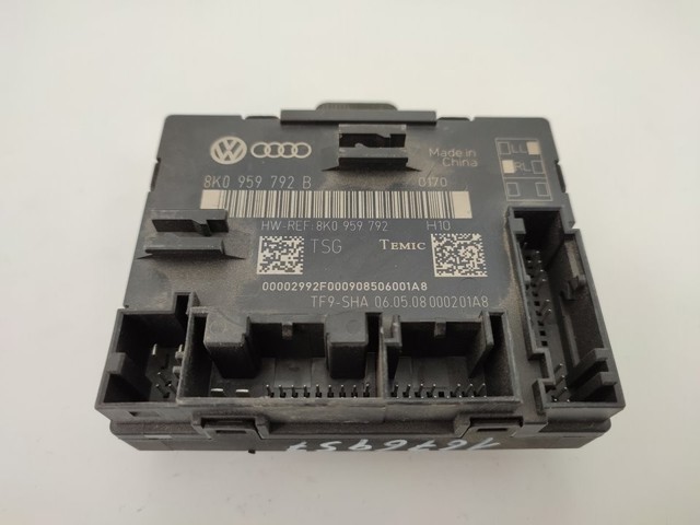 8K0959792B VAG Блок комфорта передней двери купить в Сумы
