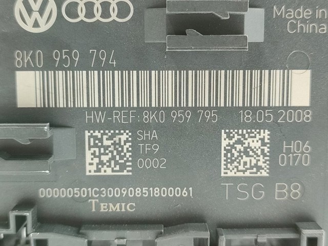 VAG 8K0959794 Блок комфорта задней двери в наличии Одесса