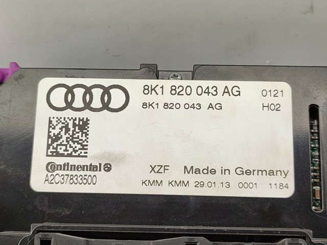 VAG 8K1820043AG Блок управления кондиционером в наличии Николаев