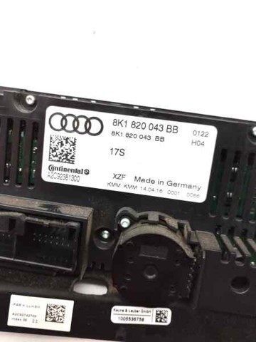 8K1820043BB VAG Блок управления кондиционером купить в Сумы
