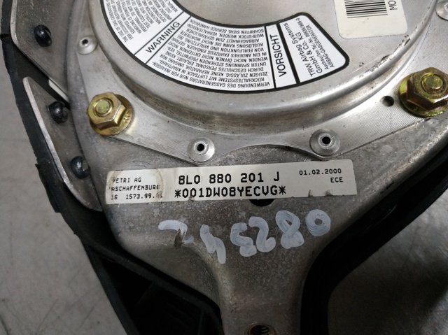 8L0880201J VAG Подушка безопасности (AIRBAG) водительская купить в Кривой Рог