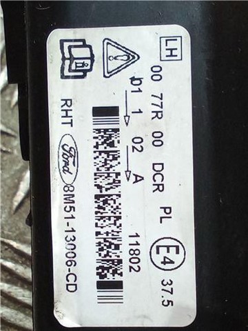 8M5113006CD FORD Левая фара купить в Николаев