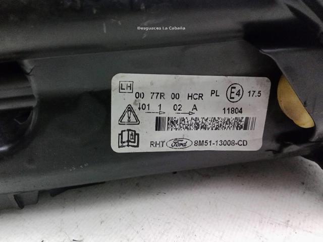 8M5113008CD FORD Левая фара купить в Ирпень