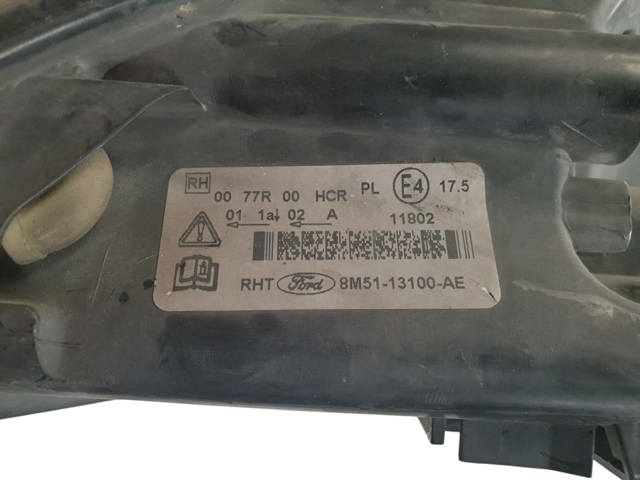 8M5113100AE FORD Правая фара купить в Харьков
