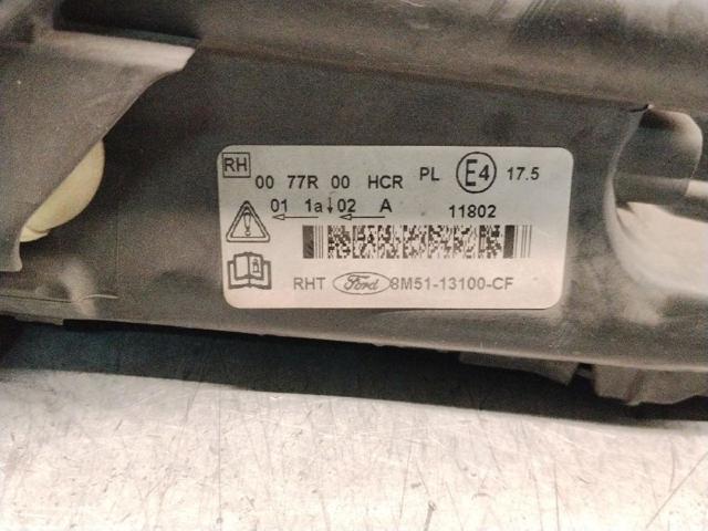 FORD 8M5113100CF Фара правая в наличии Николаев