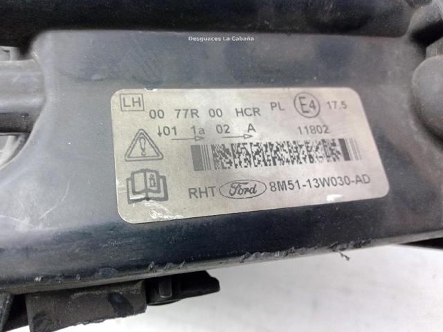 FORD 8M5113W030AD Фара левая в наличии Ровно
