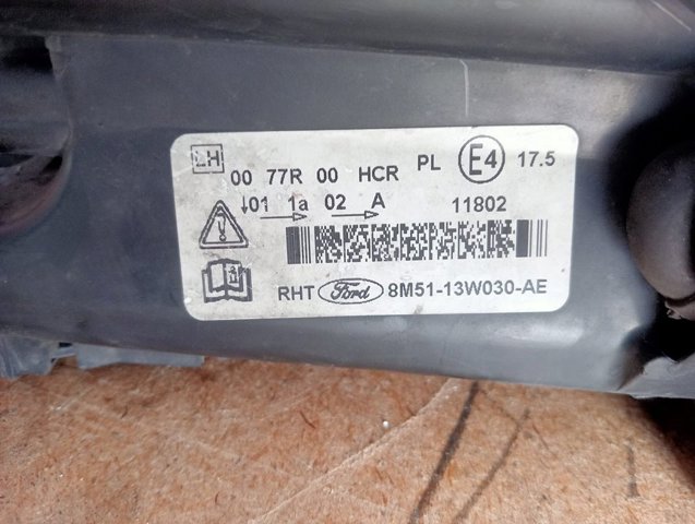 8M5113W030AE Кронштейн (адаптер) крепления фары передней левой купить Одесса