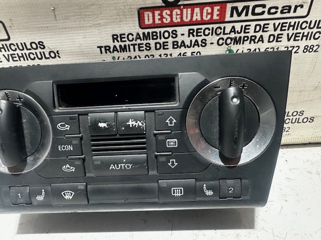 Unidade de controlo dos modos de aquecimento/condicionamento Audi A3 8P1