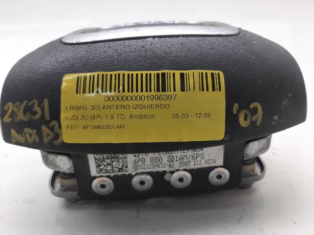 VAG 8P0880201AM Подушка безопасности (AIRBAG) водительская в наличии Полтава