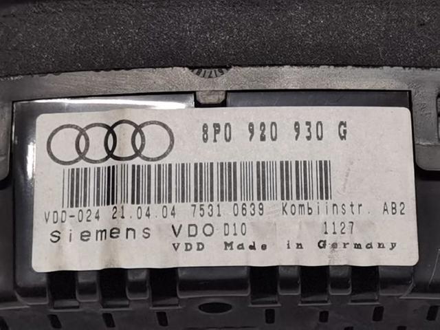8P0920930G VAG Панель приборов купить в Николаев