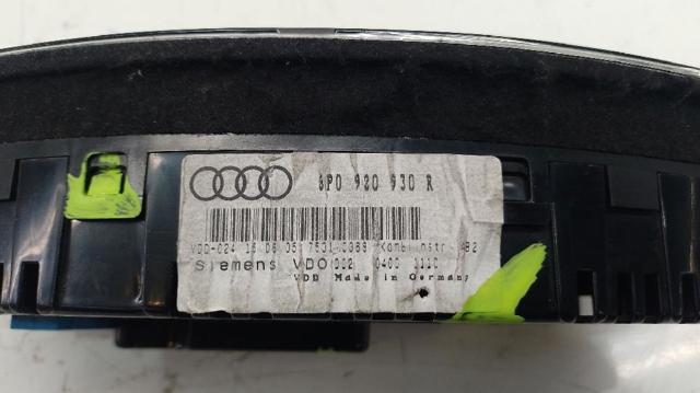 VAG 8P0920930R Панель приборов в наличии Полтава