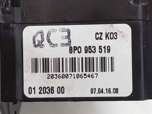 8P0953519 VAG Правый подрулевой переключатель купить в Кривой Рог