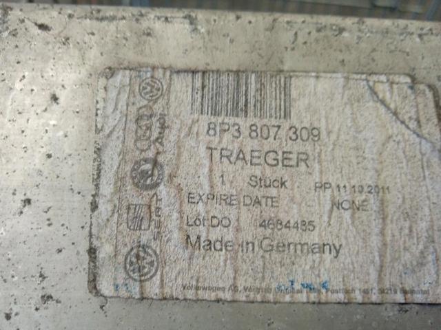 Reforçador do pára-choque traseiro Audi A3 8P1