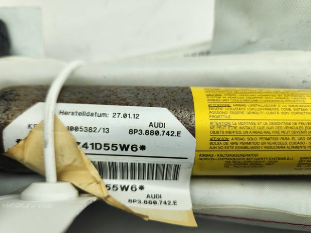 8P3880742E VAG Подушка безопасности (AIRBAG) шторка боковая правая купить в Тернополь