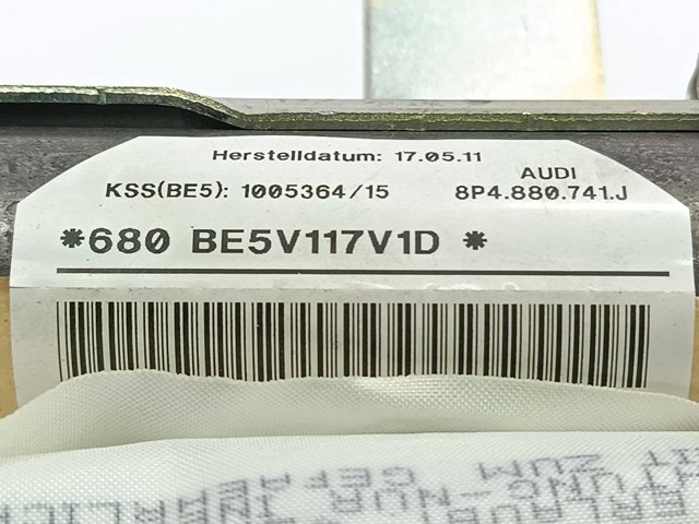 VAG 8P4880741J Подушка безопасности (AIRBAG) шторка боковая левая в наличии Ирпень