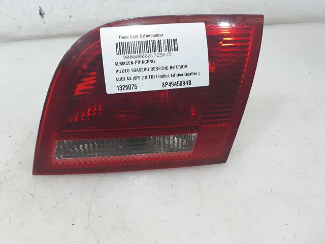 VAG 8P4945094B Фонарь задний правый внутренний в наличии Украина