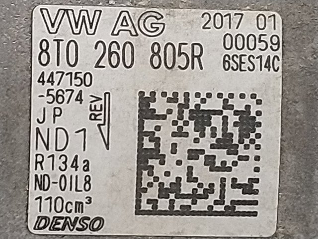 8T0260805R PORSCHE Компрессор кондиционера купить в Каменское